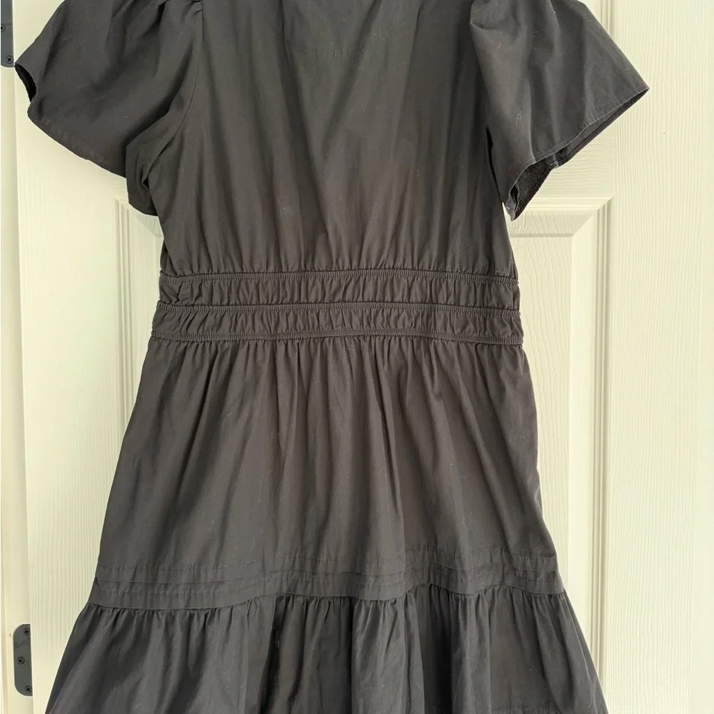 Anthropologie Somerset Black Dress size Large - Picture 10 of 11